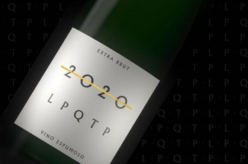 "2020 LPQTP", el vino espumante para despedir el año con todas las letras